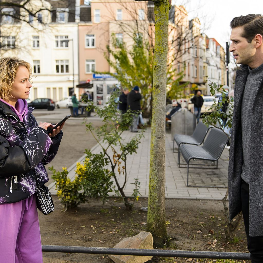 Greta Voss (Barbara Prakopenka) und Deniz (Igor Dolgatschew) in "Alles was zählt"