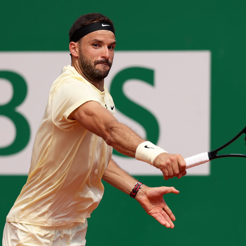 Grigor Dimitrov im April 2023 in Monaco