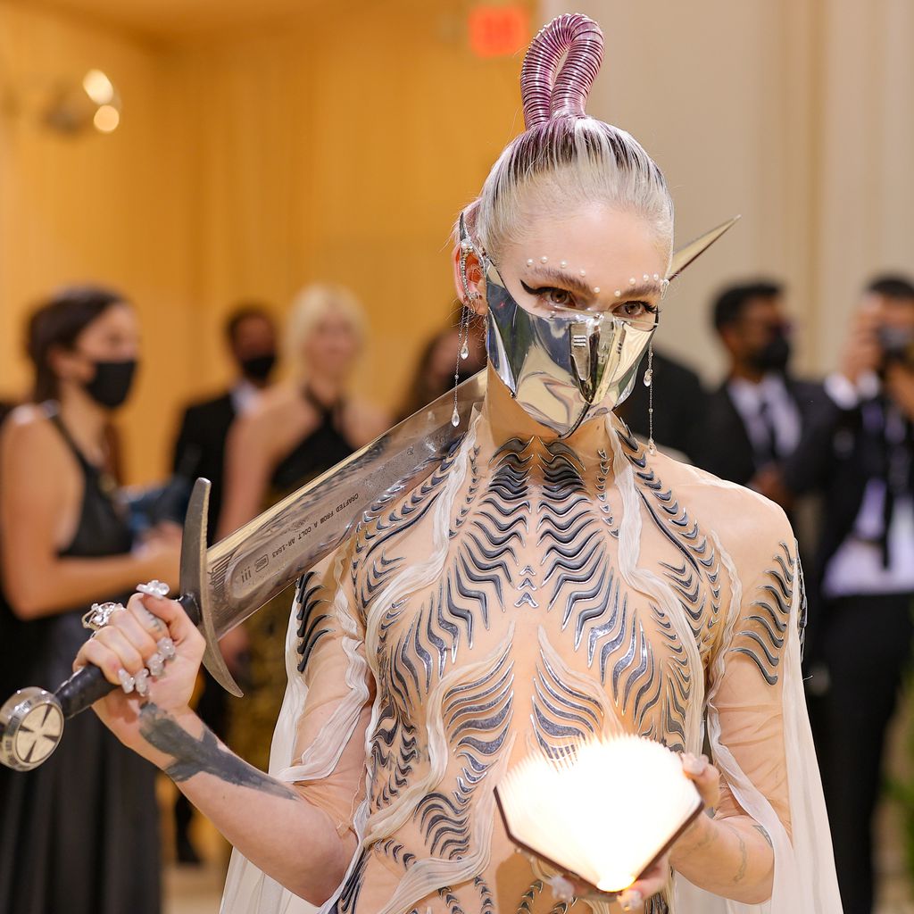 Grimes bei der Met Gala 2021