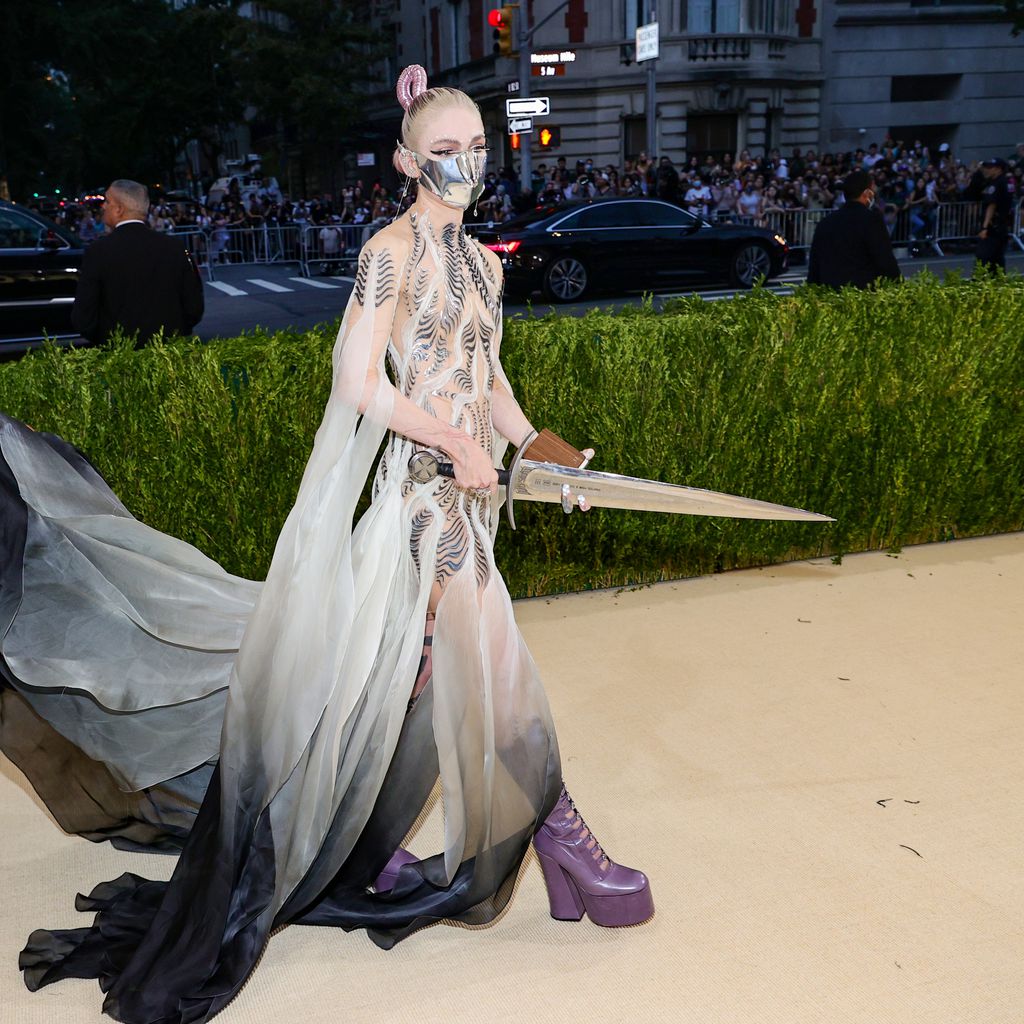 Grimes bei der Met Gala 2021