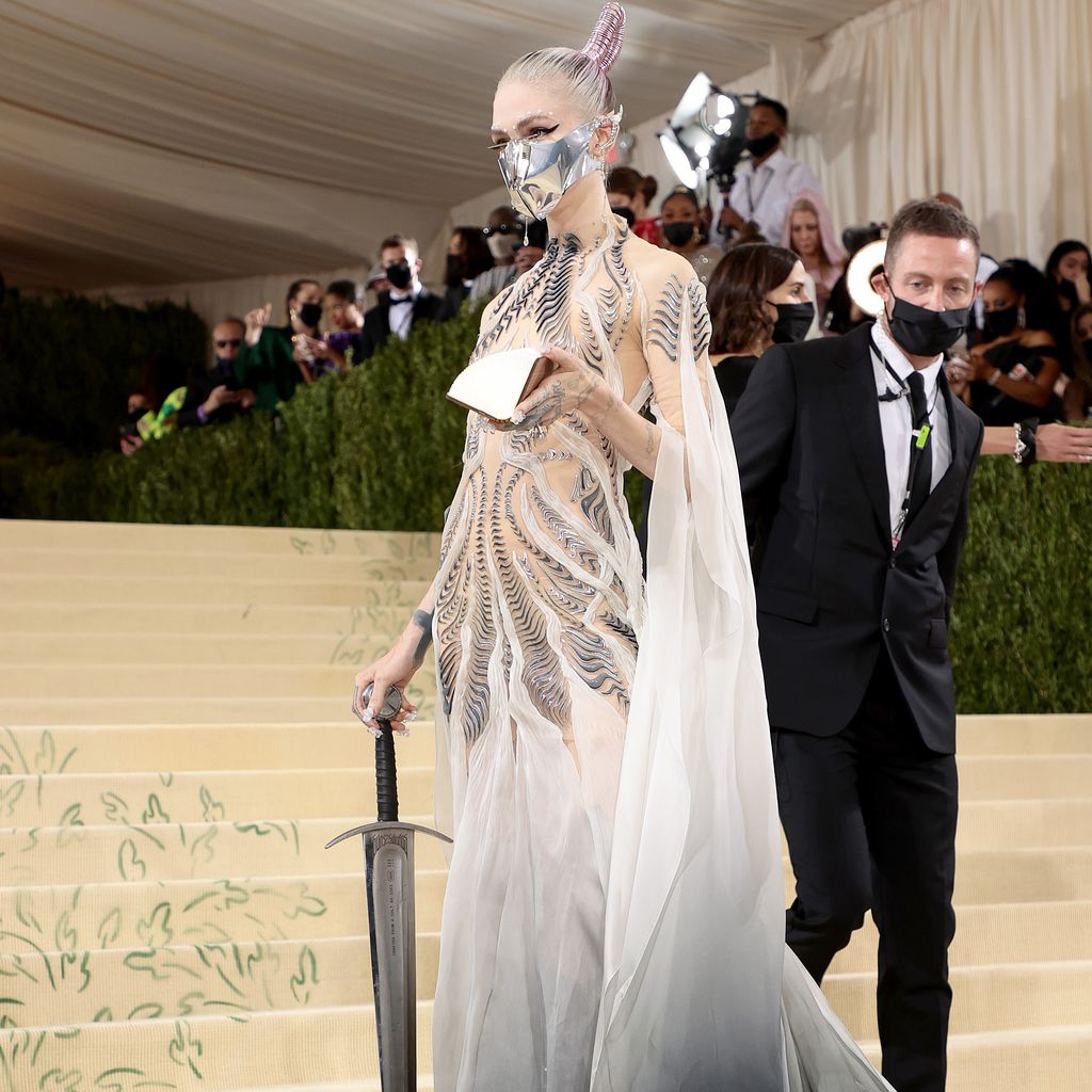 Grimes bei der Met Gala 2021