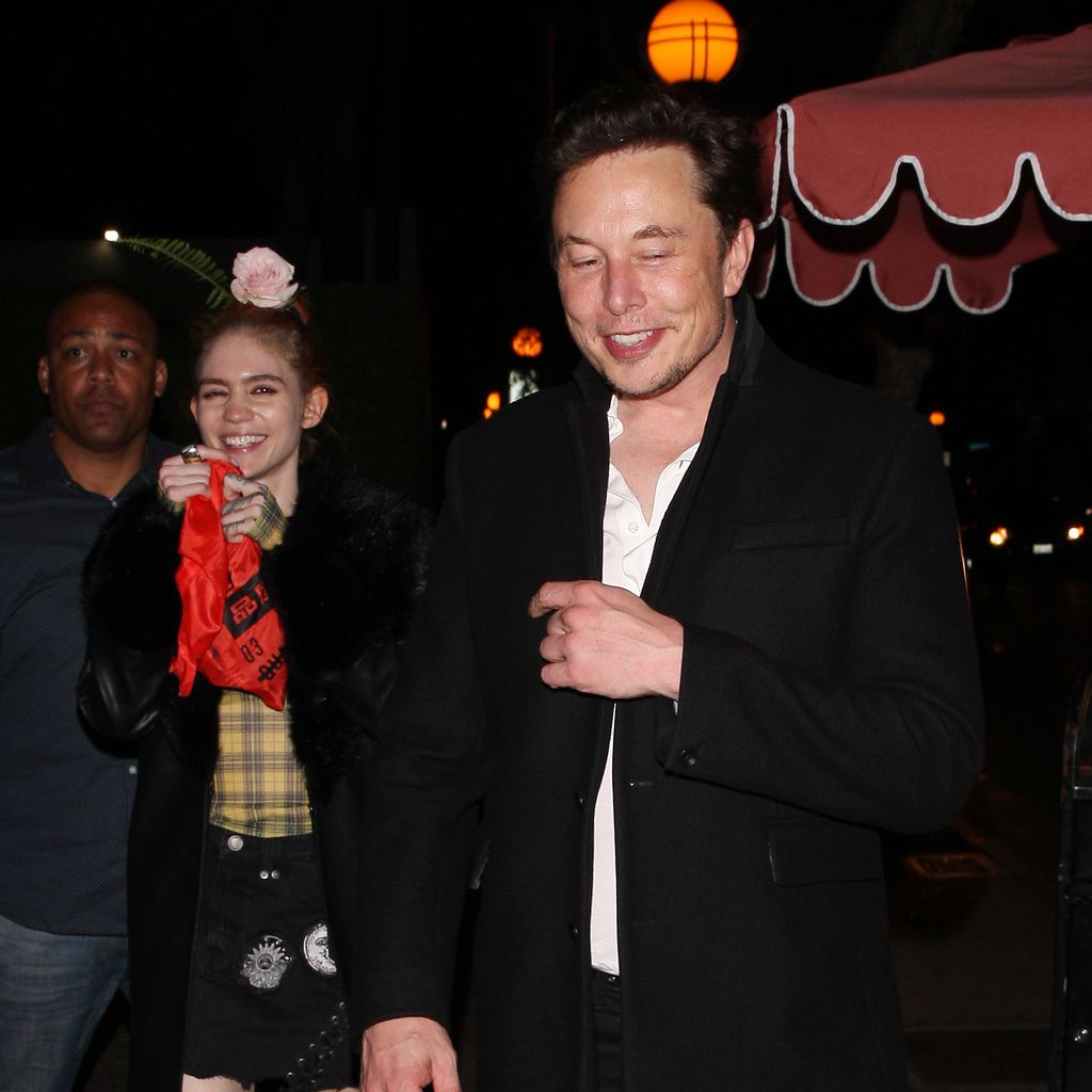 Grimes und Elon Musk, August 2018