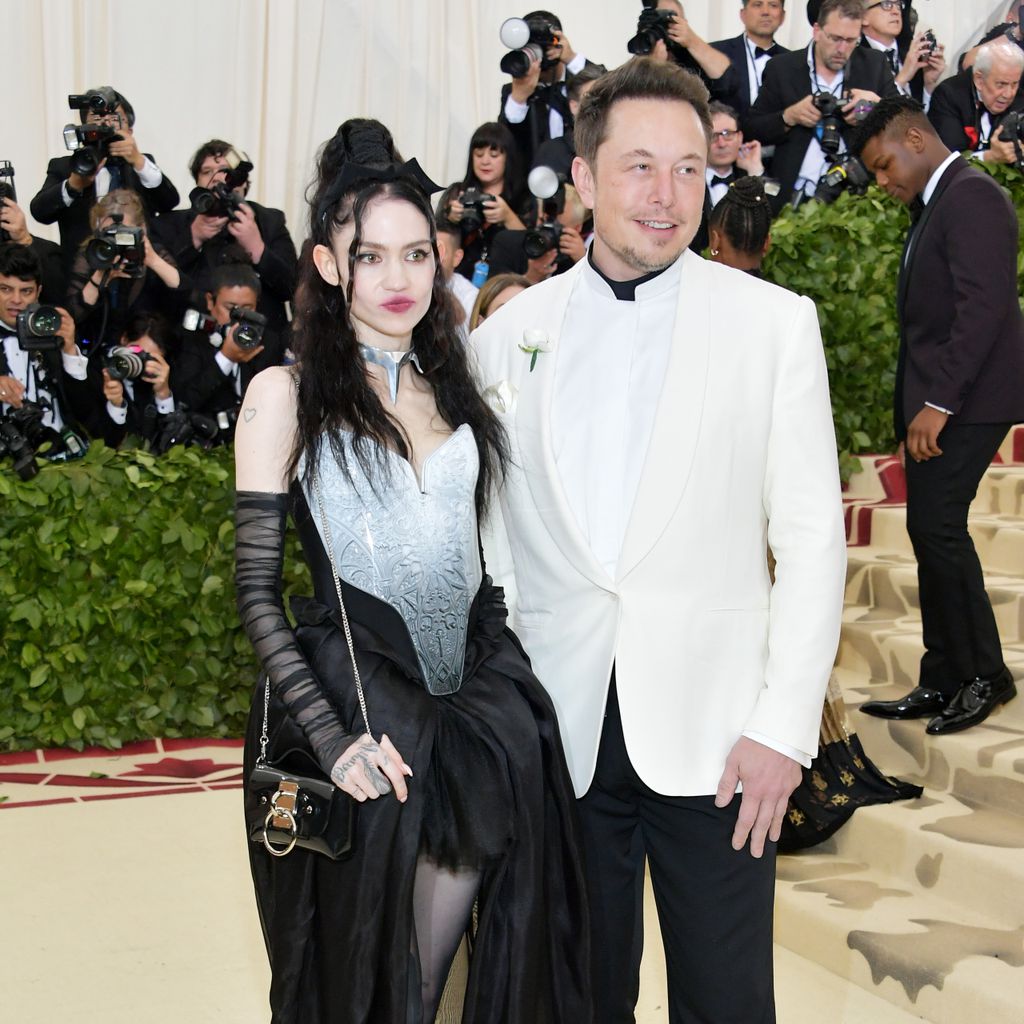 Grimes und Elon Musk bei der Met Gala 2018