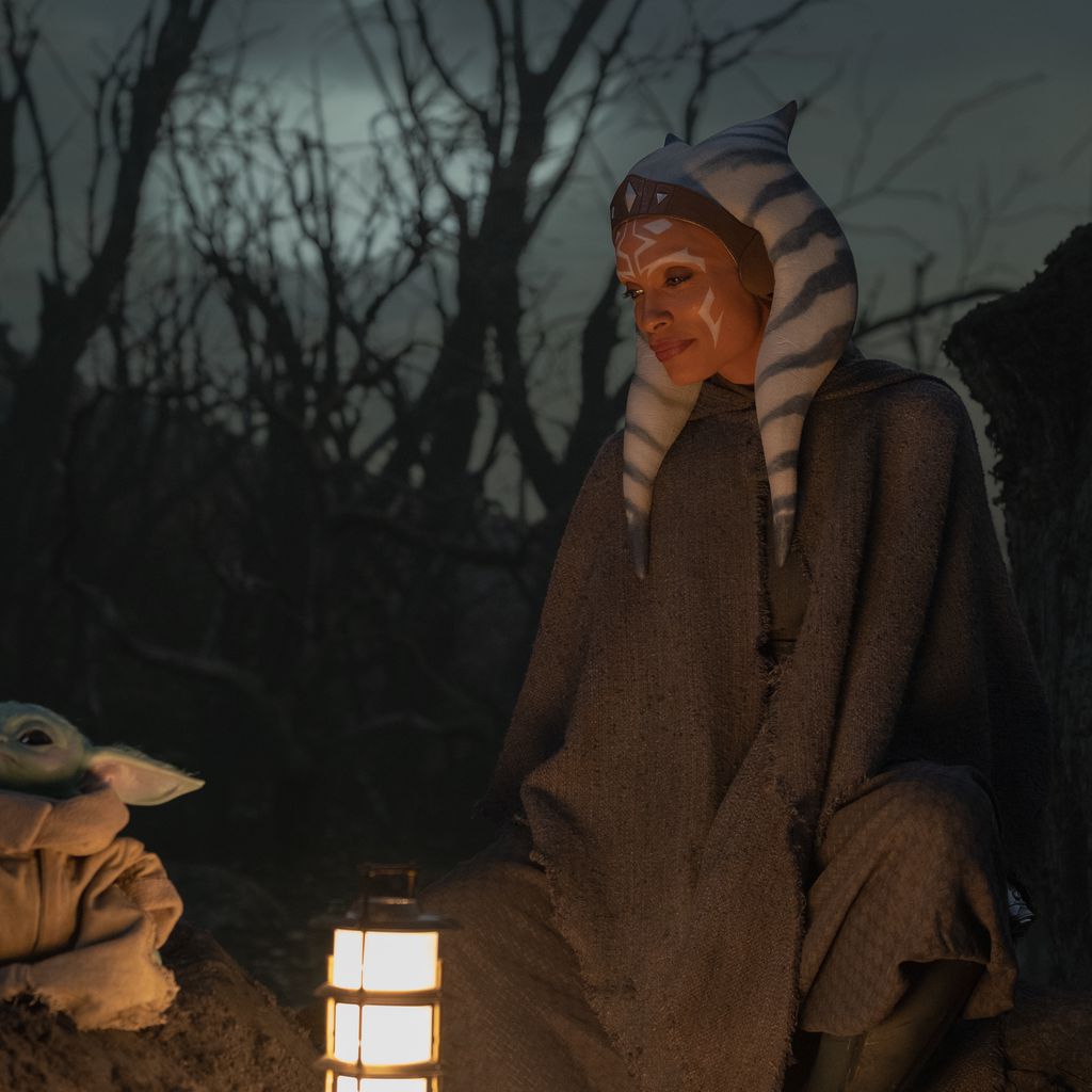 Grogu und Ahsoka Tano