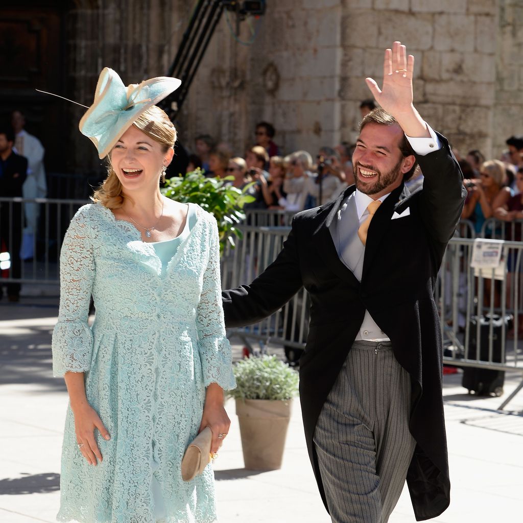 Stéphanie von Luxemburg und Guillaume von Luxemburg, September 2013