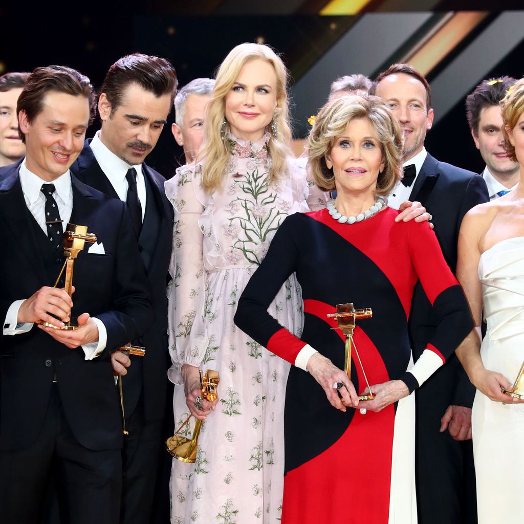 Gruppenfoto bei der Goldenen Kamera 2017