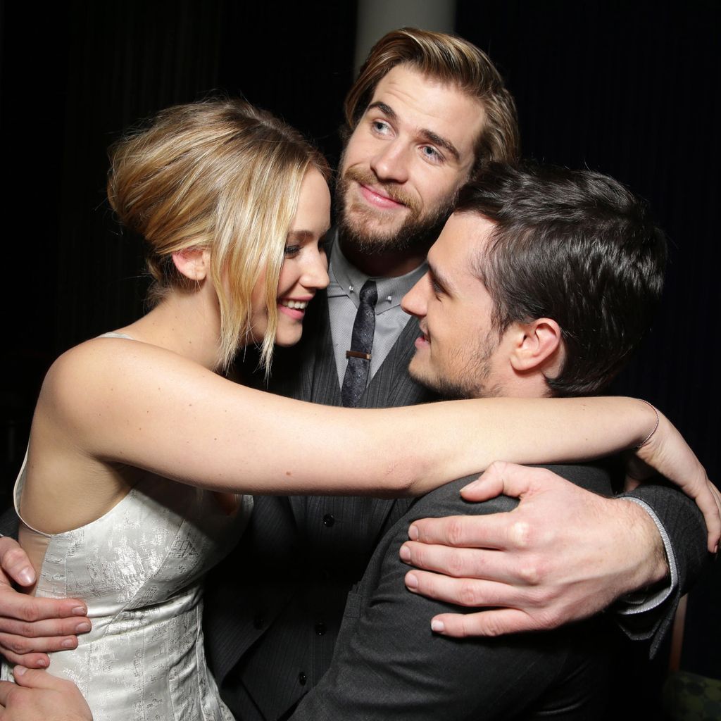 Liam Hemsworth, Jennifer Lawrence und Josh Hutcherson