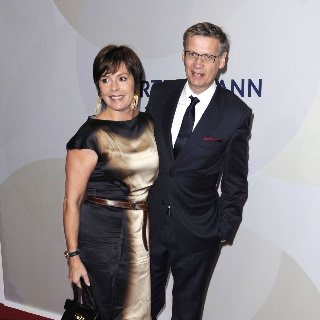 Günther Jauch und seine Frau Dorothea bei der Bertelsmann Party 2012 in Berlin