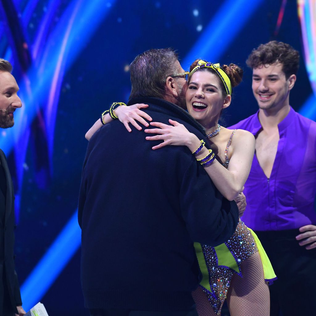Günther Klum und Klaudia mit K bei "Dancing on Ice"