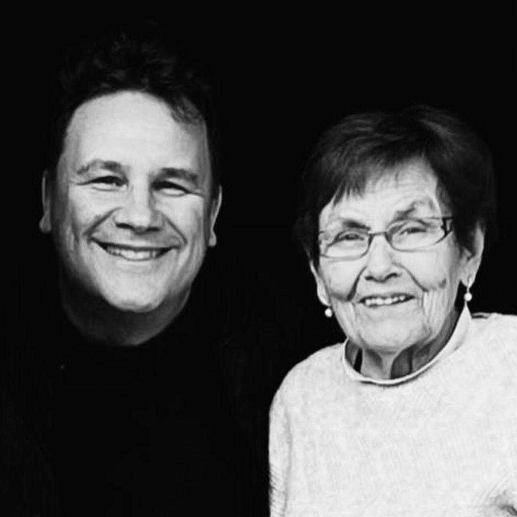 Guido Maria Kretschmer mit seiner Mutter