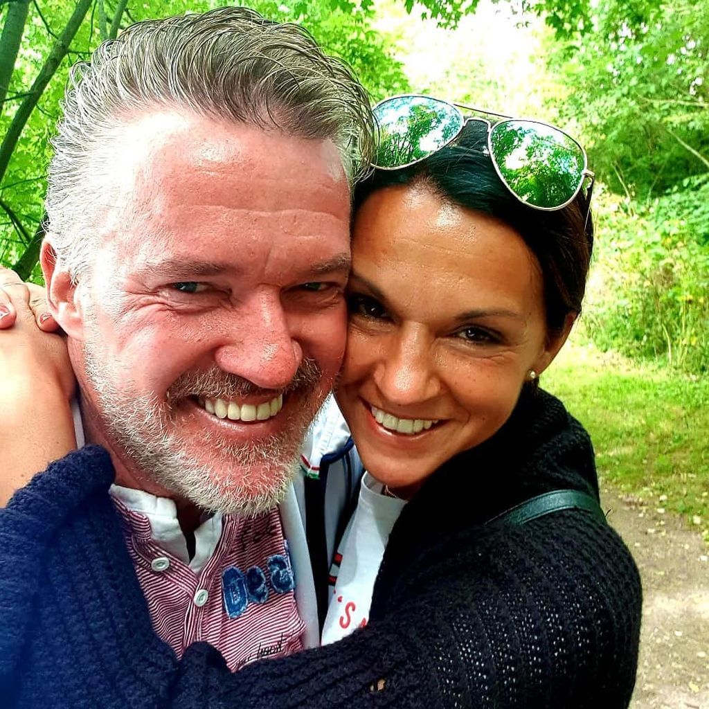 Guido Scheffler und seine Freundin, Oktober 2019