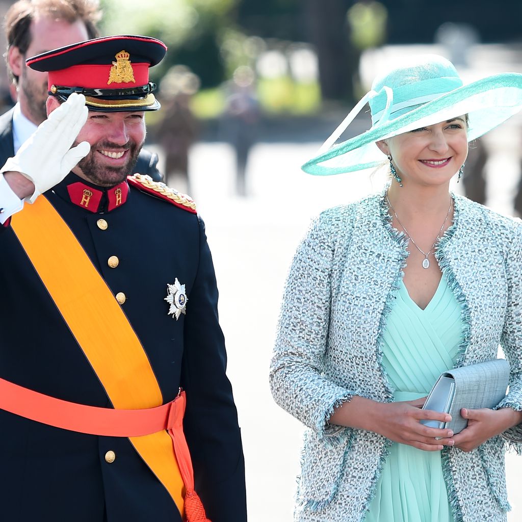 Guillaume und Stéphanie von Luxemburg, August 2017