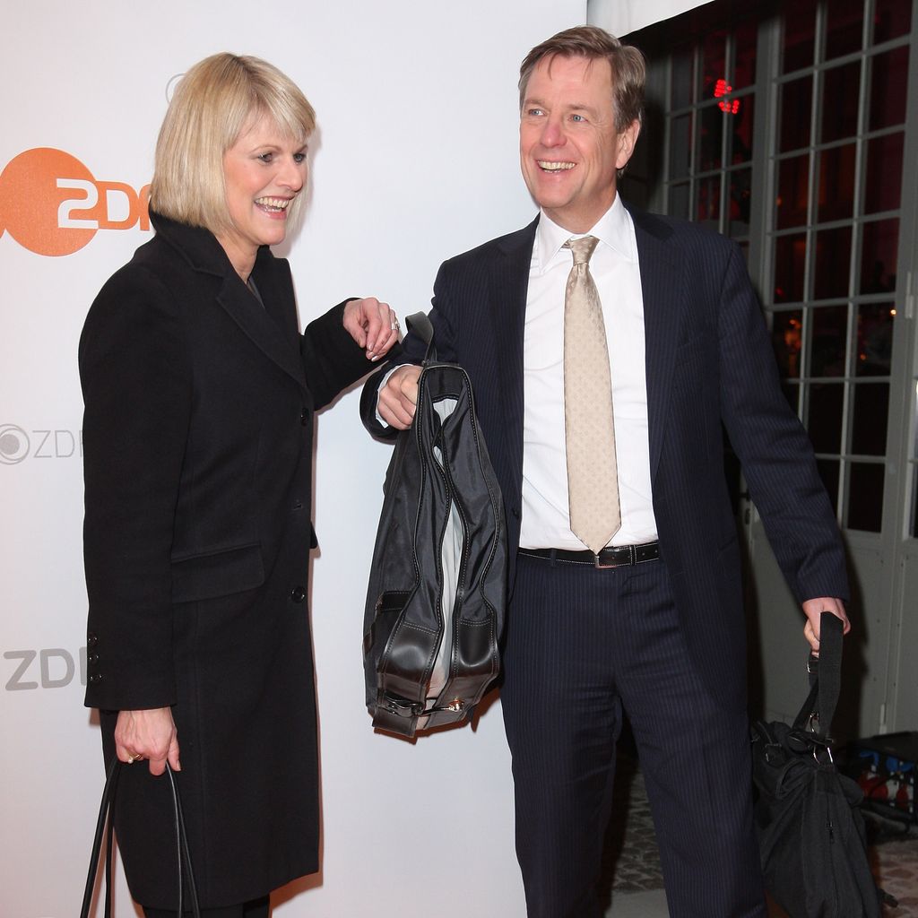 Gundula Gause und Claus Kleber im März 2013 in Berlin