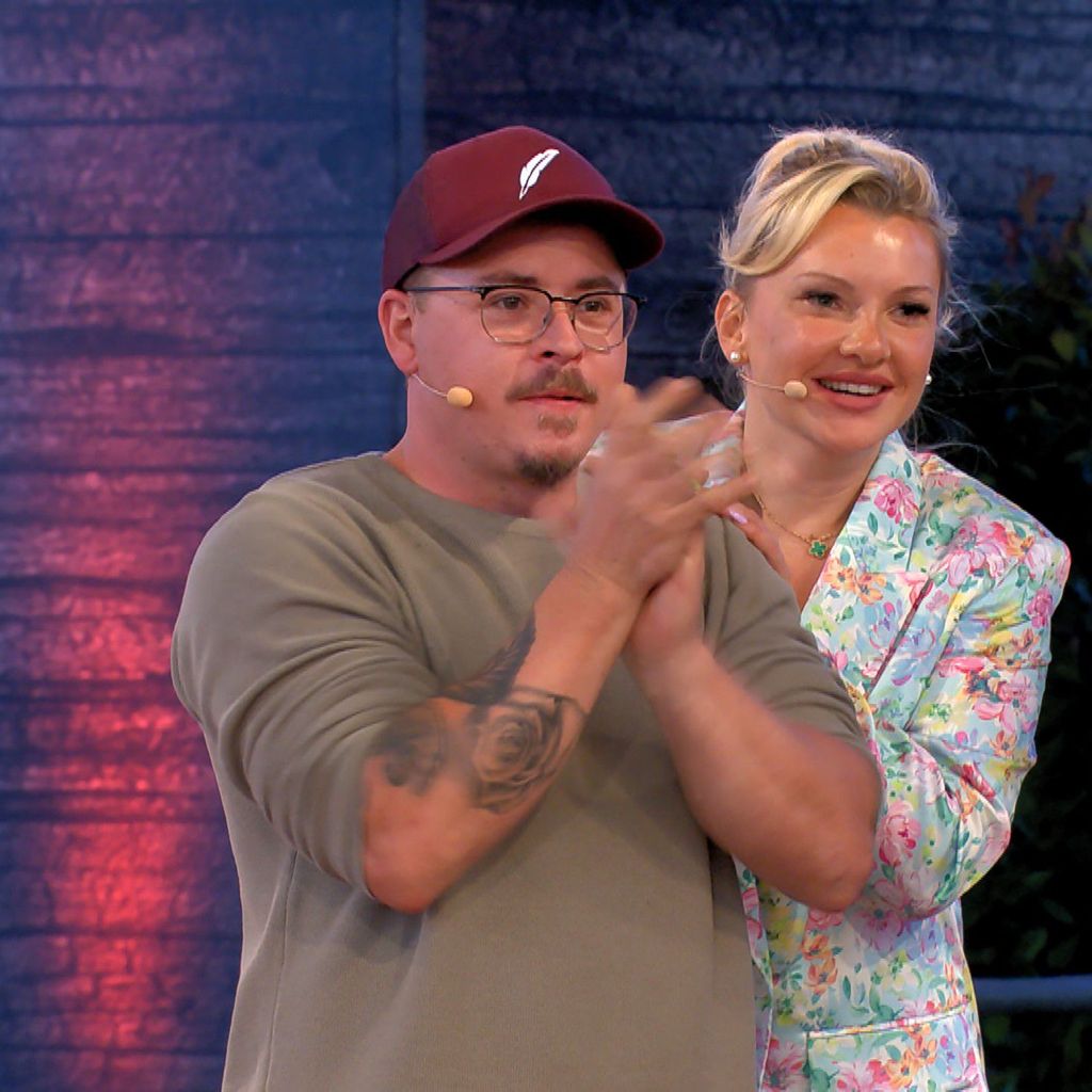 Gustav Schäfer und Evelyn Burdecki bei "Grill den Henssler"