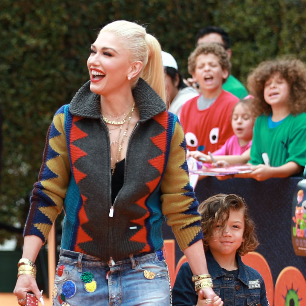 Gwen Stefani mit ihrem Sohn Apollo