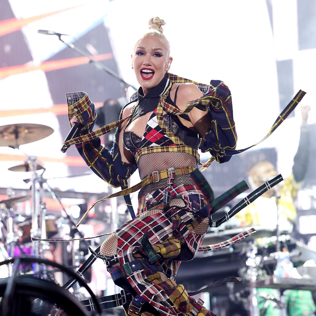 Gwen Stefani performt mit ihrer Band No Doubt