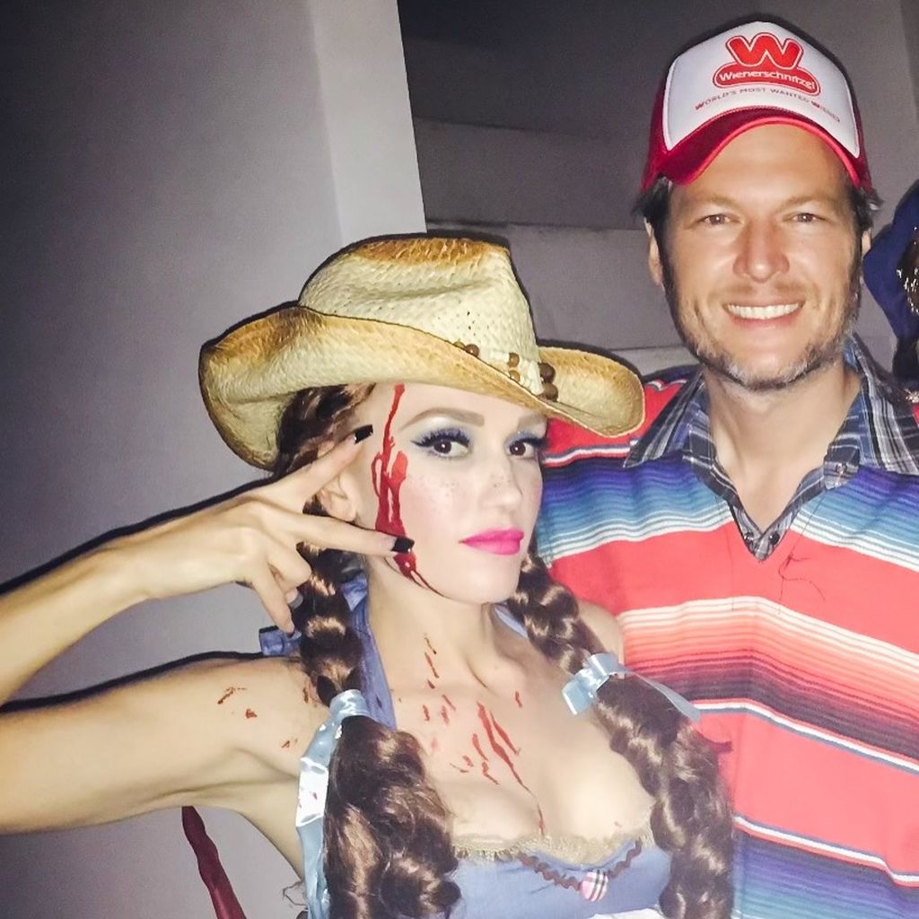 Gwen Stefani und Blake Shelton an Halloween 2015