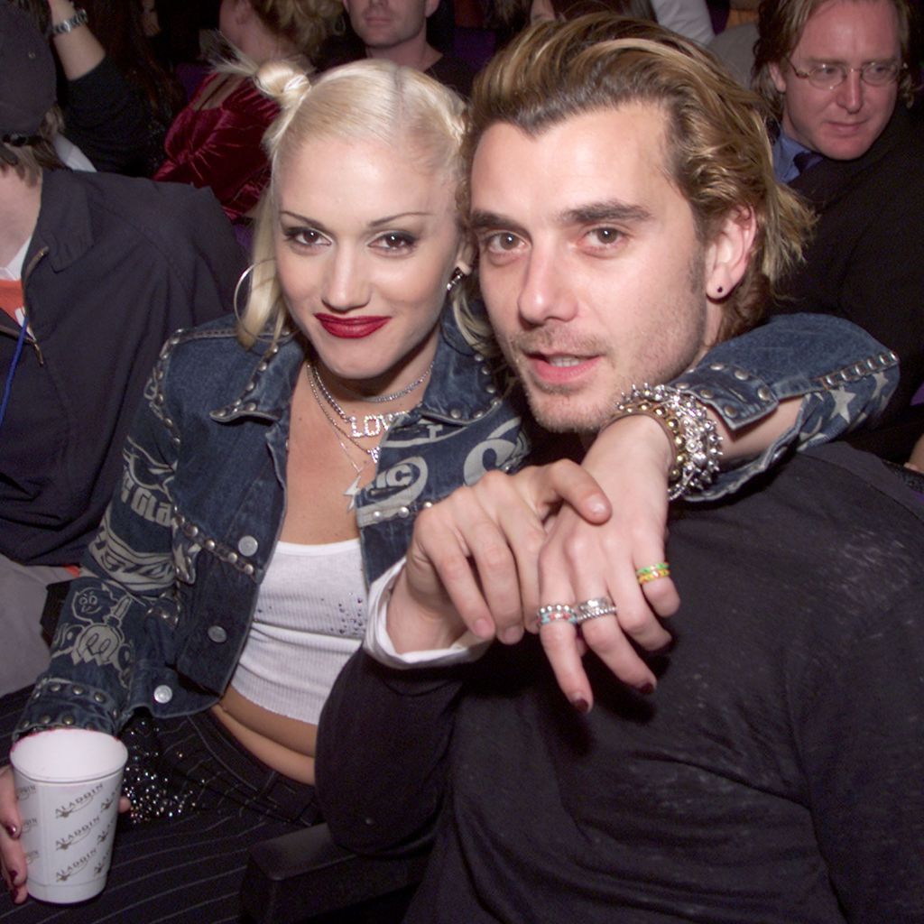 Gwen Stefani und Gavin Rossdale im November 2000