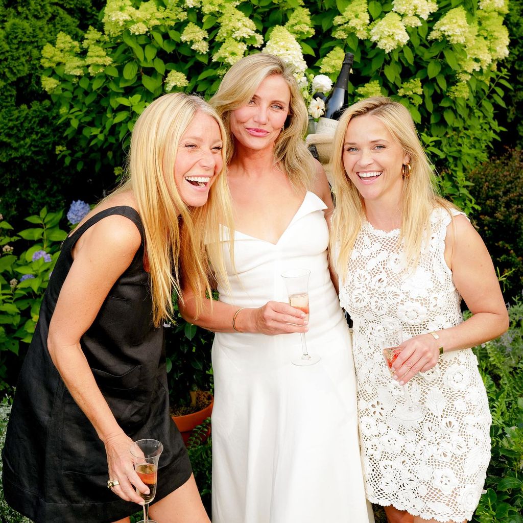 Gwyneth Paltrow, Cameron Diaz und Reese Whitherspoon im Juli 2024