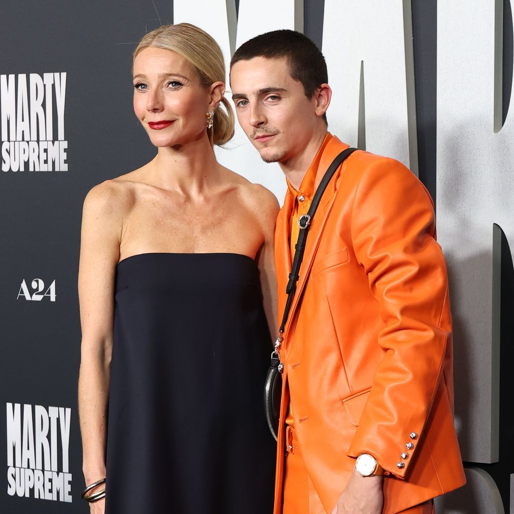 Gwyneth Paltrow und Timothée Chalamet bei der Premiere von "Marty Supreme" in Beverly Hills