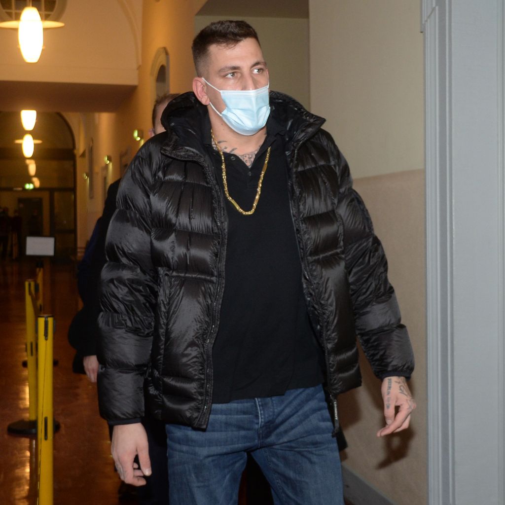 Gzuz im Landgericht in Hamburg, 2022