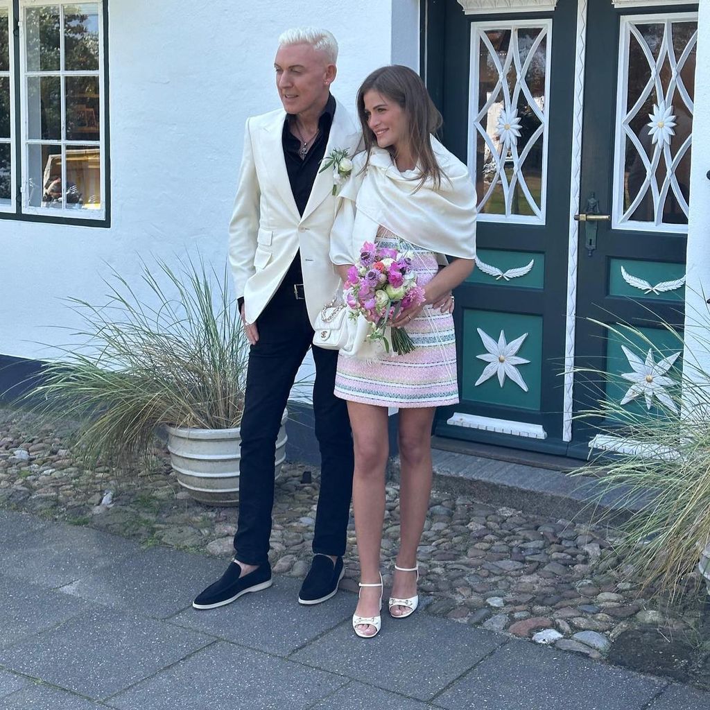 H.P. Baxxter und seine Frau Sara an ihrem Hochzeitstag, Juni 2024