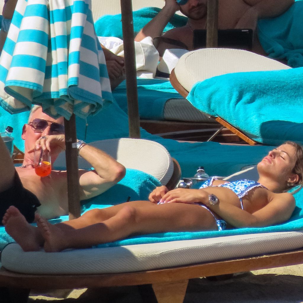 H.P. Baxxter und seine Freundin Sara auf Mykonos