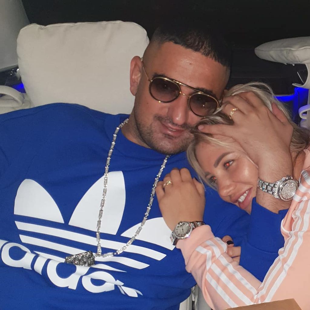 Aykut Anhan mit seiner Frau Nina, Mai 2019