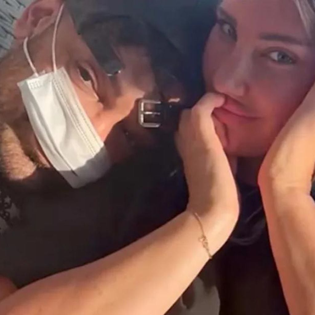 Haftbefehl und seine Partnerin Nina Anha
