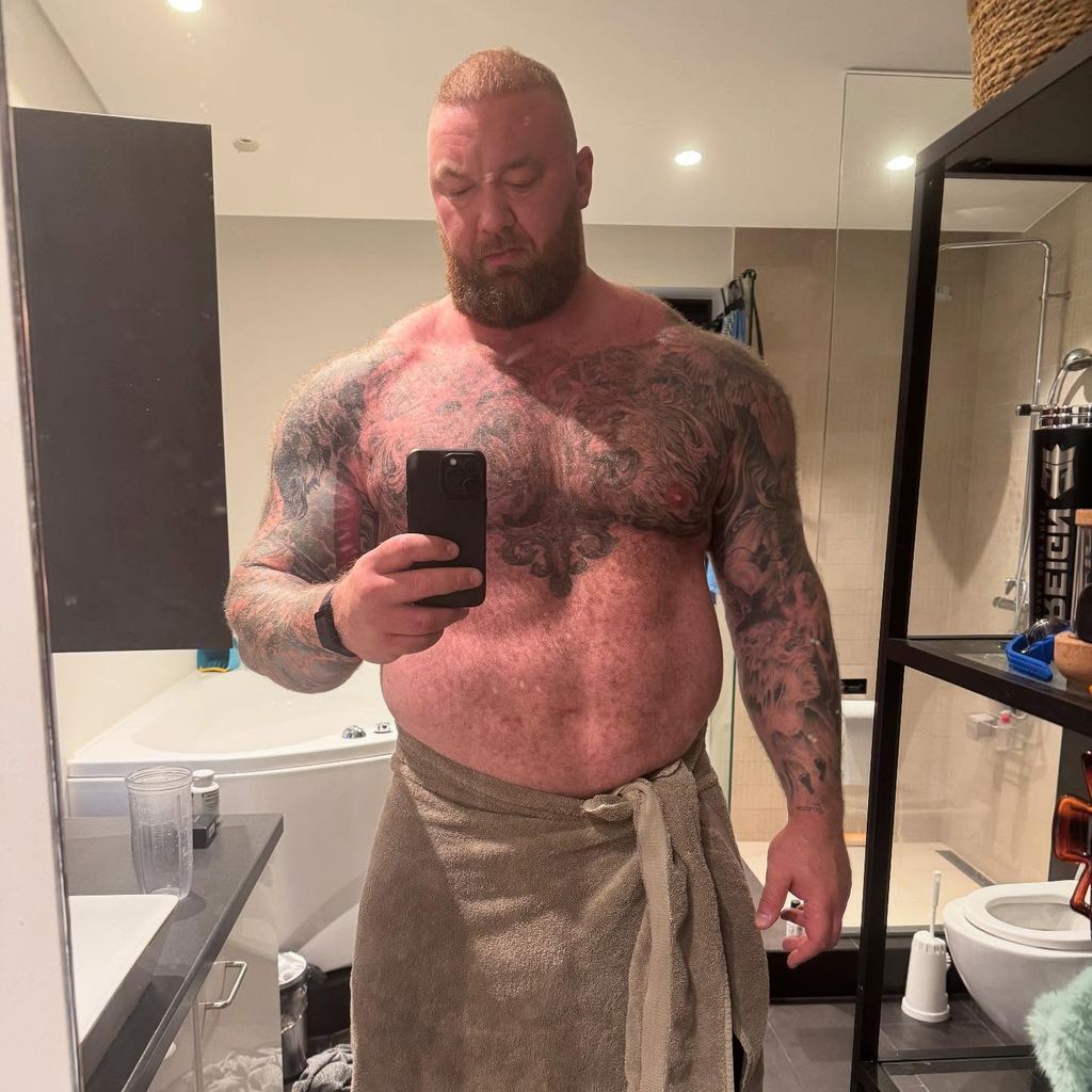Hafthor Björnsson, Schauspieler und Kraftsportler