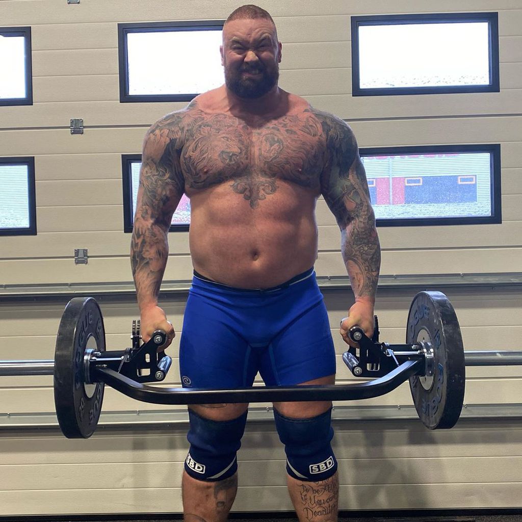 Hafthor Julius Björnsson im April 2020