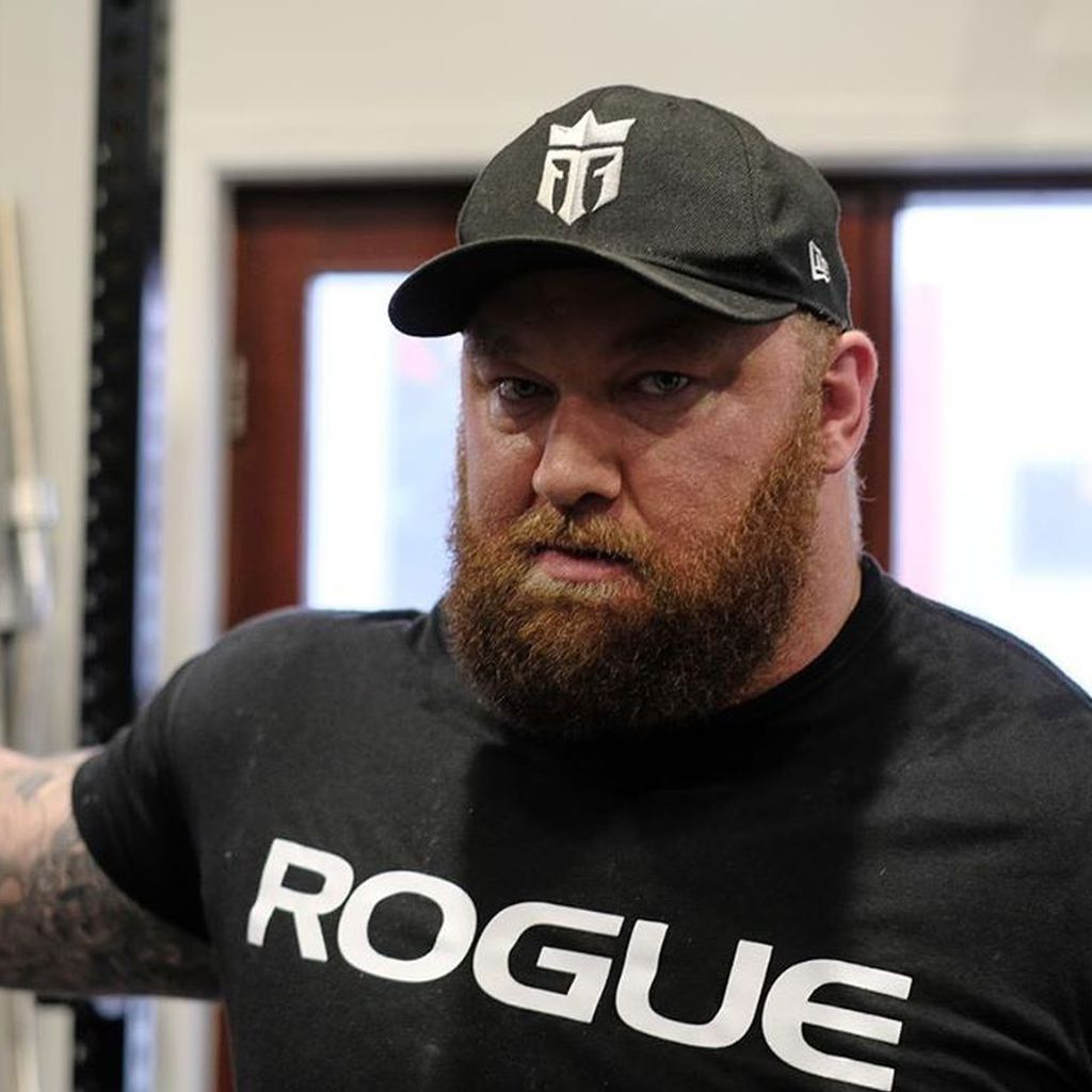 Hafthor Julius Björnsson im April 2020