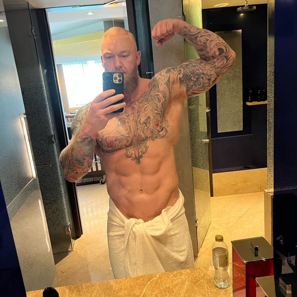 Hafthor Julius Björnsson im März 2022