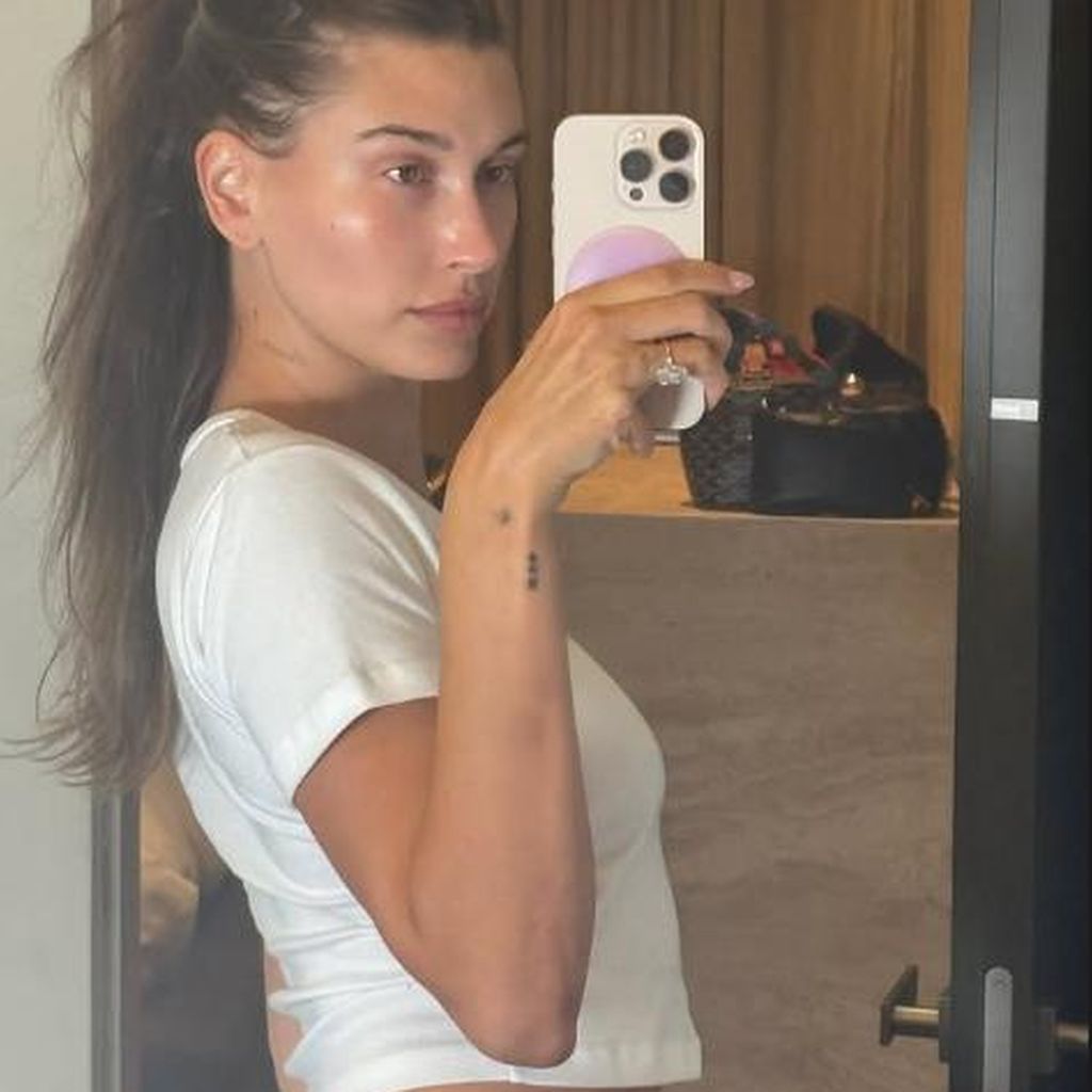 Hailey Bieber im Juni 2025