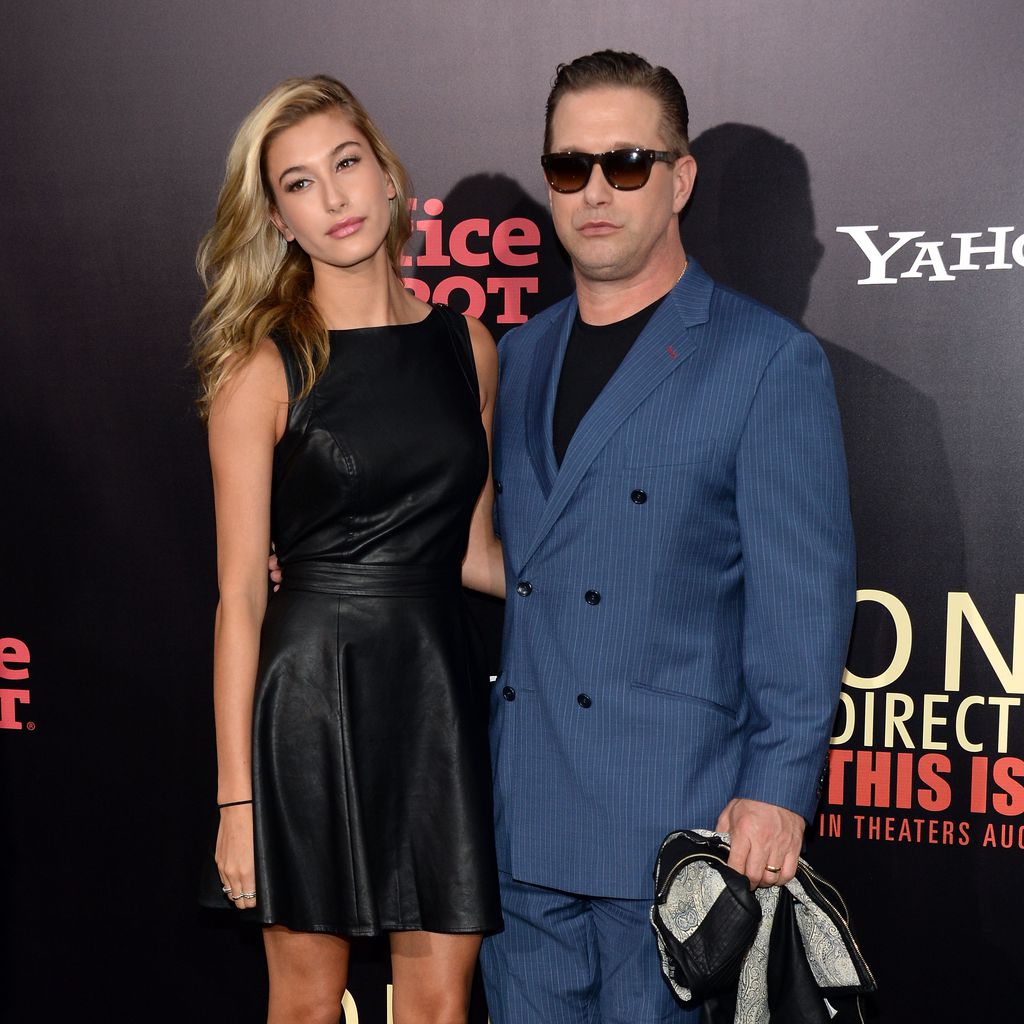 Hailey Bieber mit ihrem Vater Stephen Baldwin