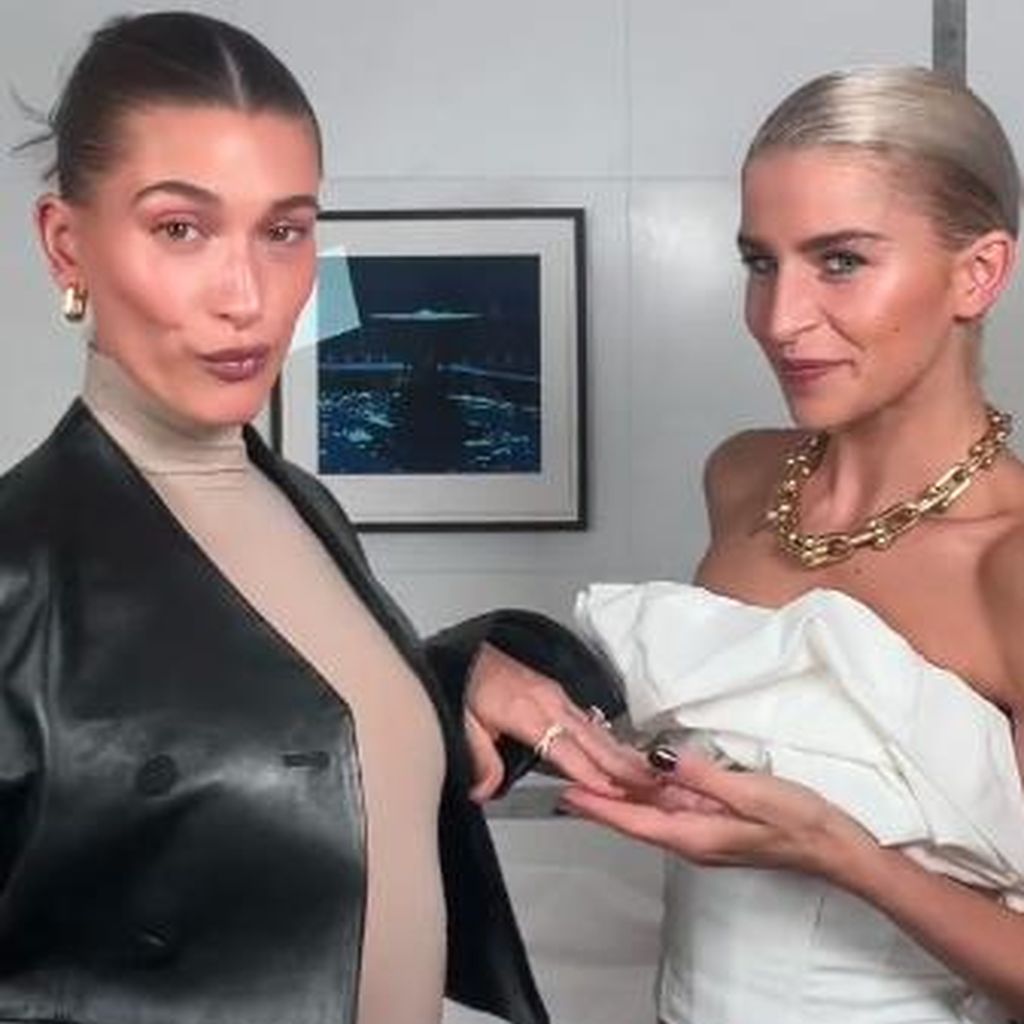 Hailey Bieber und Caro Daur