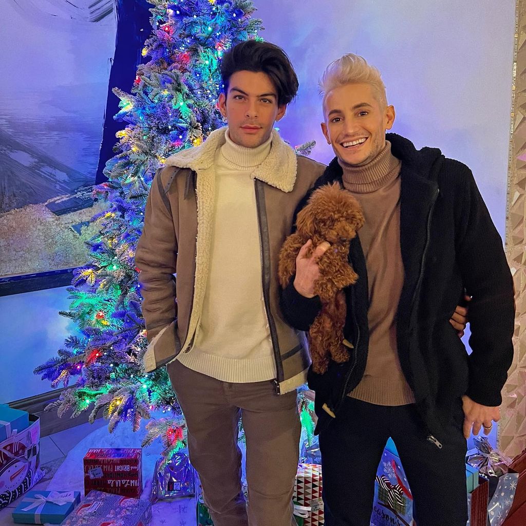Hale und Frankie Grande im Dezember 2021