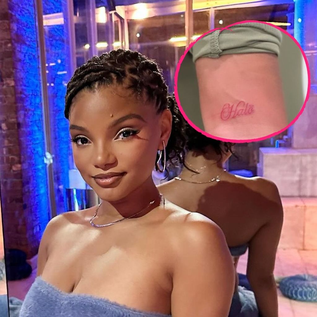 Halle Bailey und ihr neues "Halo"-Tattoo