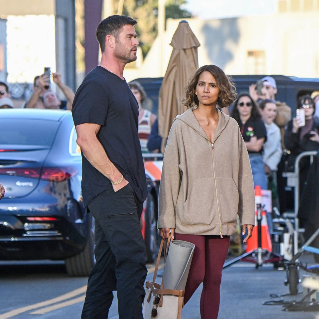 Halle Berry und Chris Hemsworth im November 2024