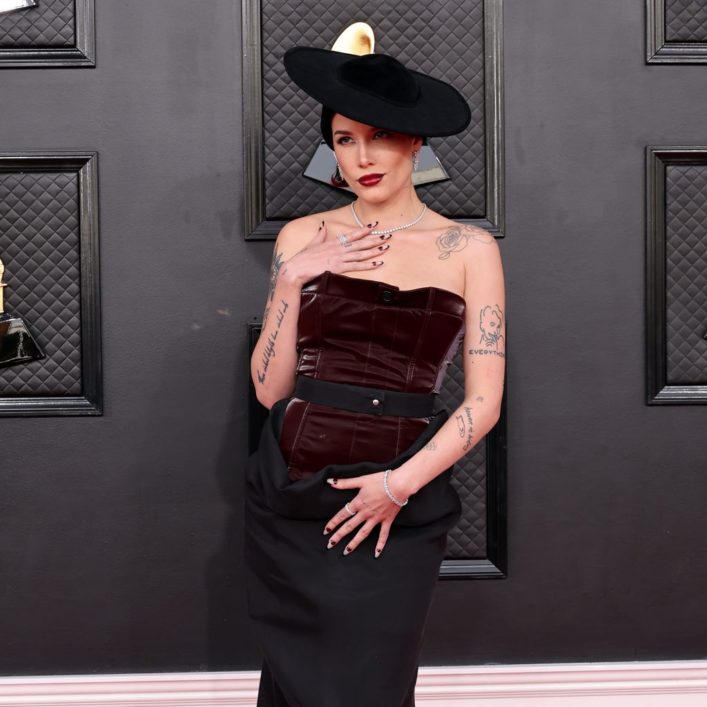 Sängerin Halsey bei den Grammy Awards in Las Vegas