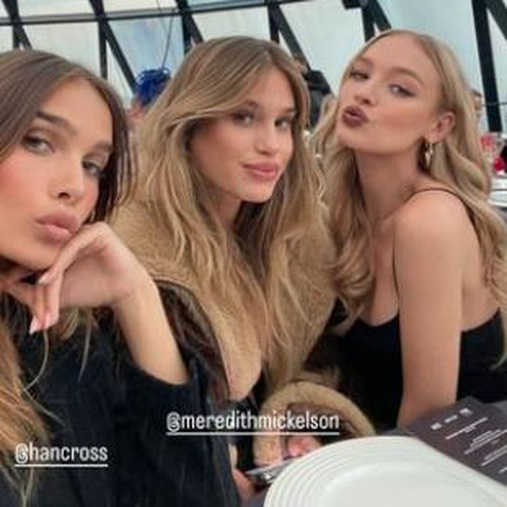 Hana Cross, Meredith Mickelson und Roxy Horner, Mai 2023
