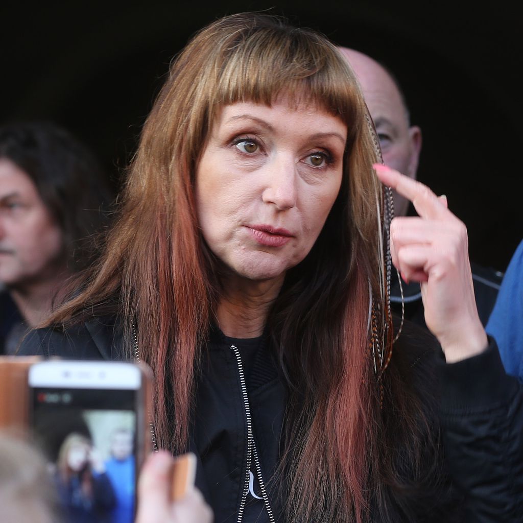 Hanka Rackwitz bei der Auskunft aus dem Dschungelcamp