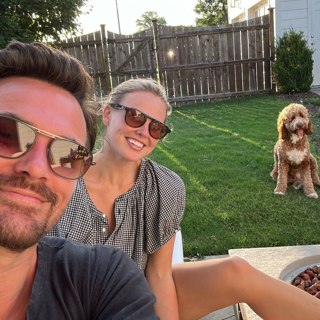 Hannah Brown und Adam Woolard, August 2023