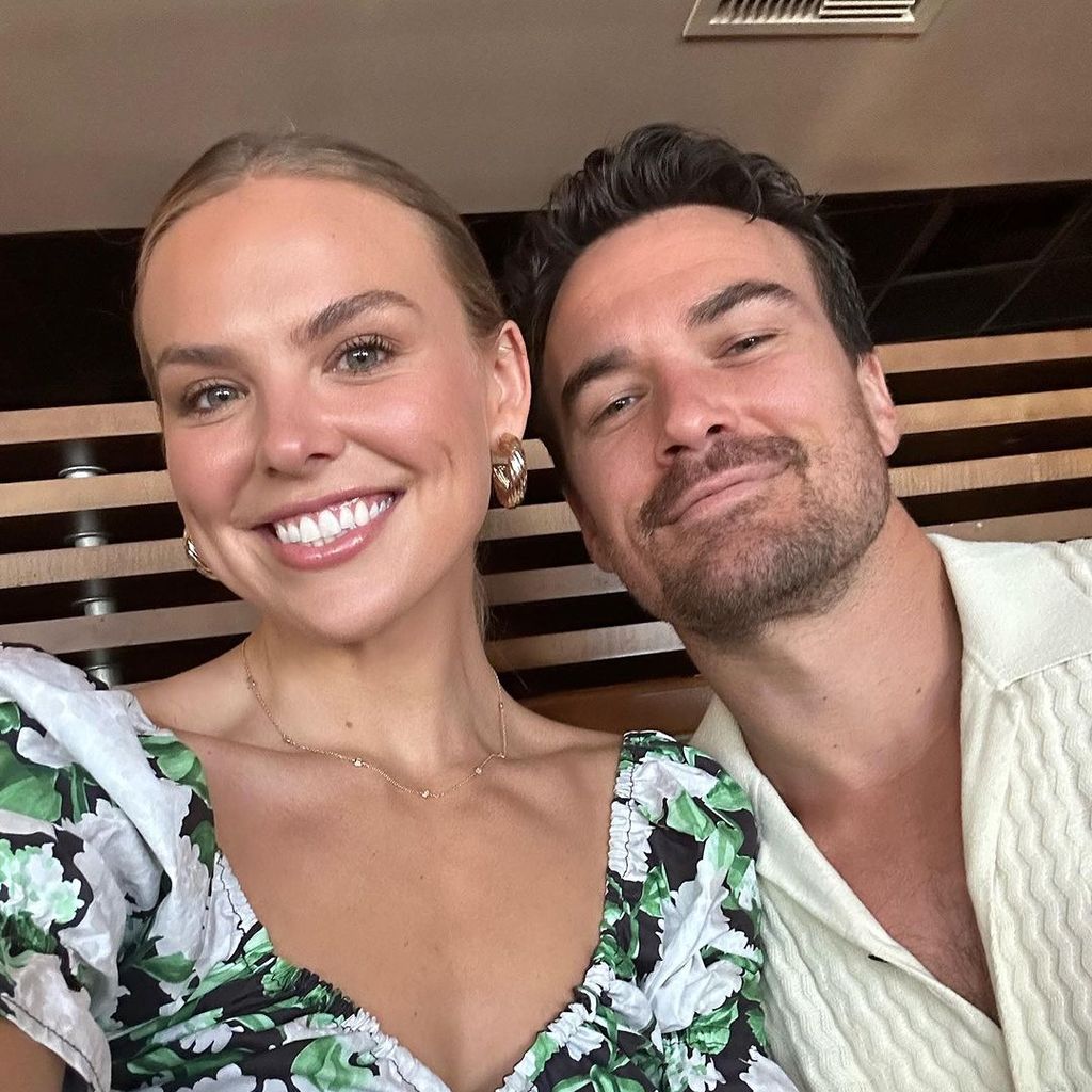 Hannah Brown und Adam Woolard, August 2023
