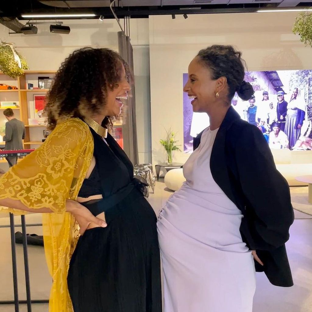 Hannah Jaha und Sara Nuru im Dezember 2022