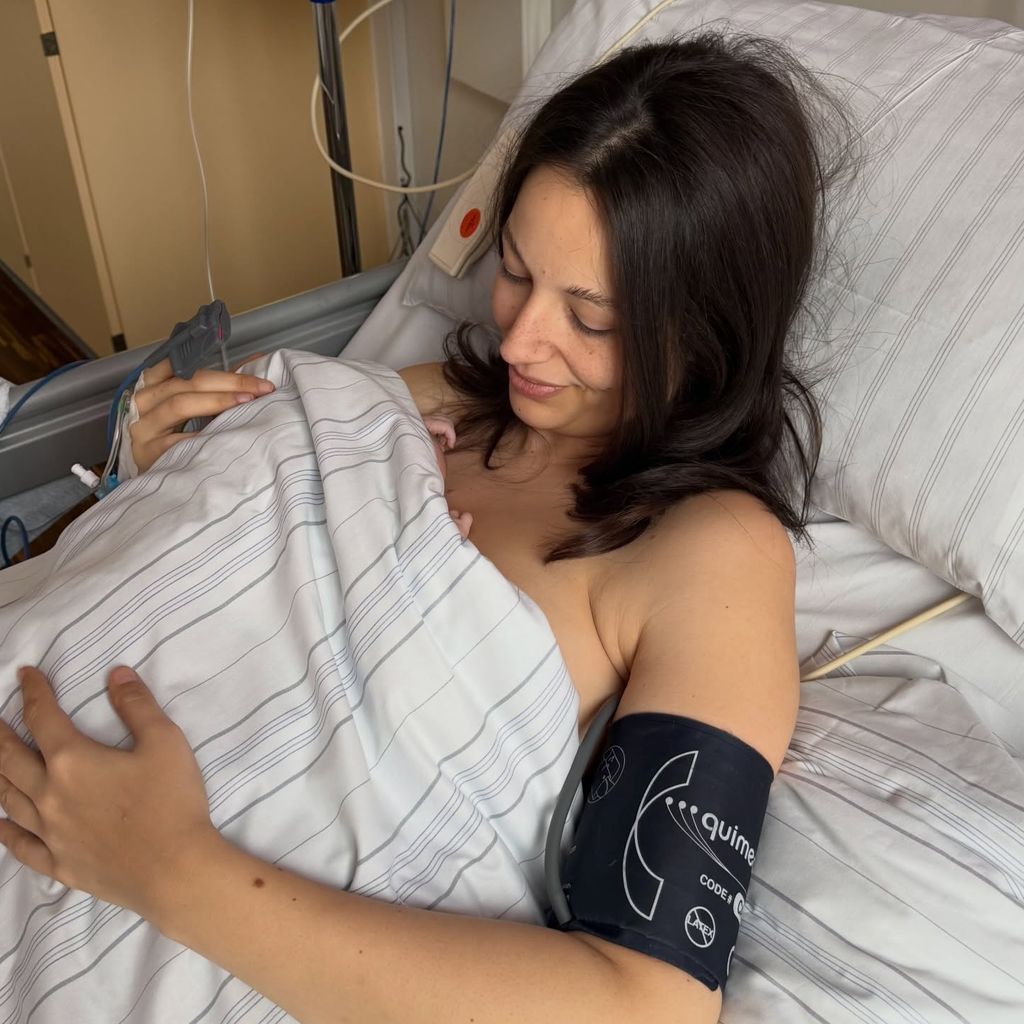 Influencerin Hannah Kerschbaumer mit ihrer Tochter, Januar 2026