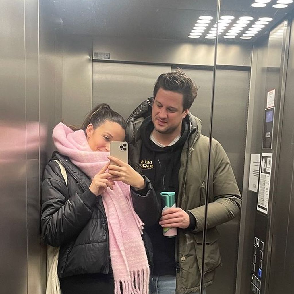 Hannah Kerschbaumer und Chris im Dezember 2023