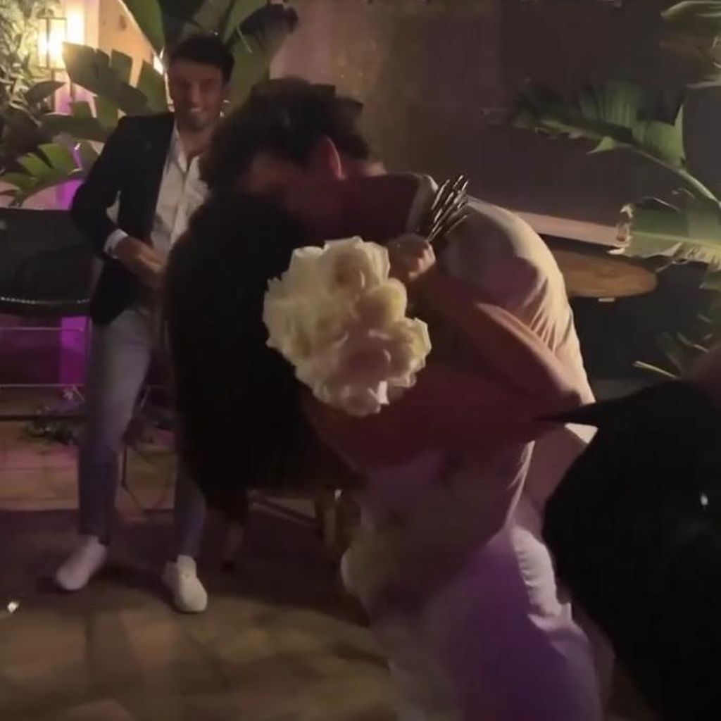 Hannah Kerschbaumer und ihr Chris bei ihrer Hochzeit, 2022