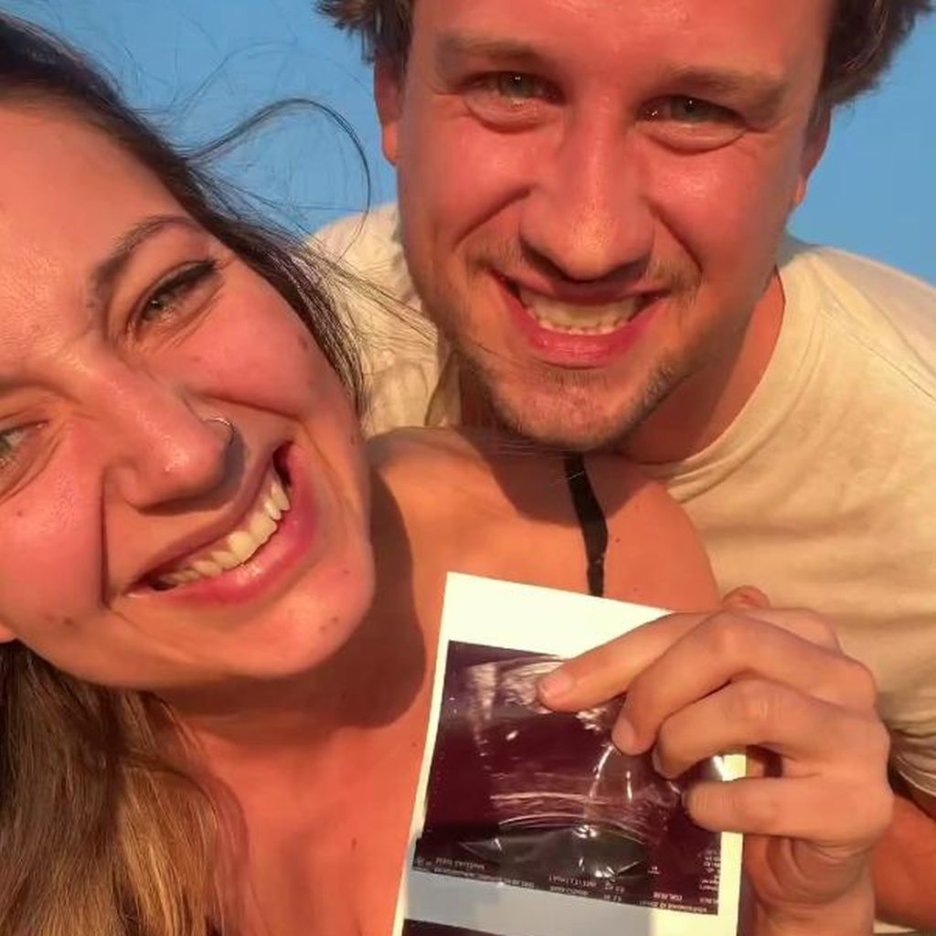Hannah Kerschbaumer und ihr Mann Chris im Juni 2023