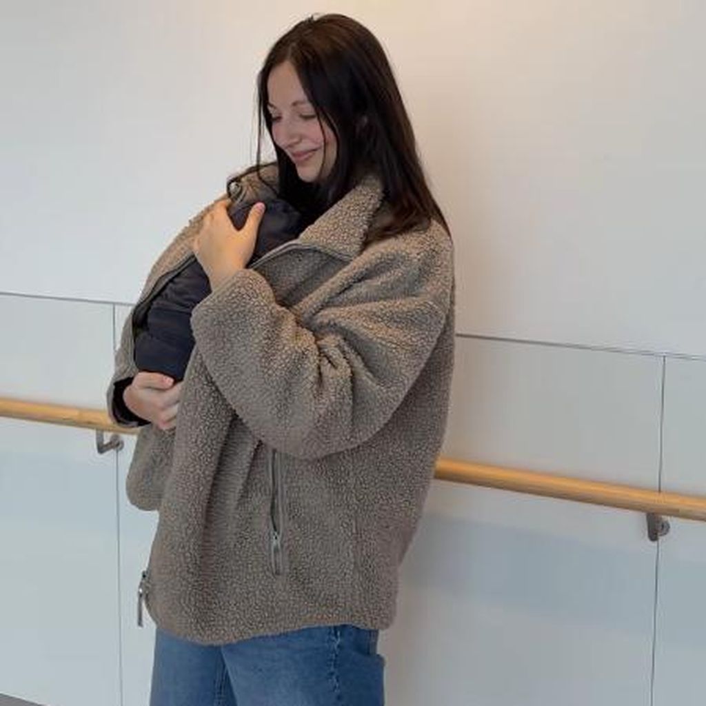 Hannah Kerschbaumer und ihr Neugeborenes, Januar 2026